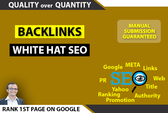 Manual White Hat Backlinks High DA